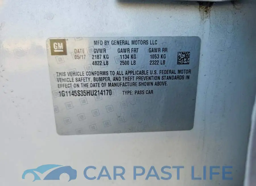 1G1145S35HU214170# 13