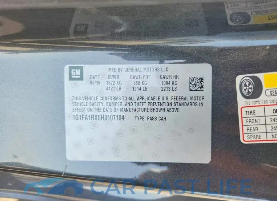 1G1FA1RX6H0107104# 13