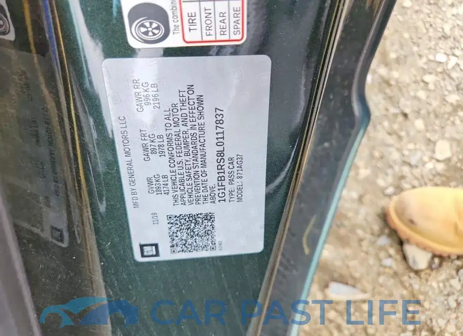 1G1FB1RS8L0117837# 12