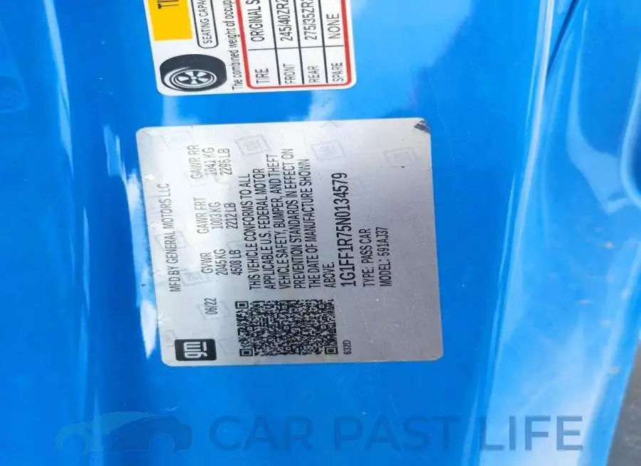 1G1FF1R75N0134579# 12