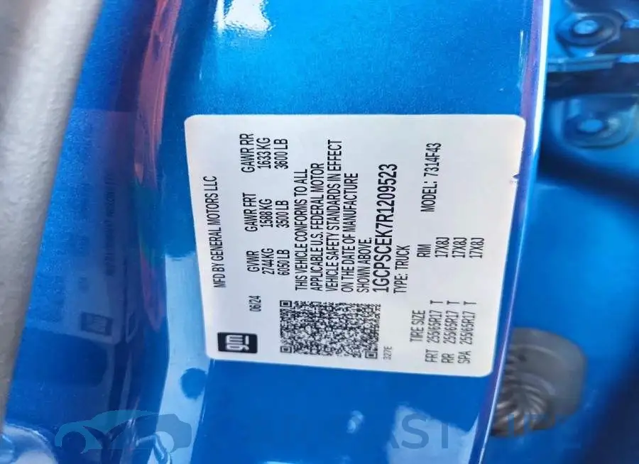 1GCPSCEK7R1209523# 13