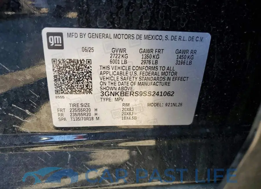 3GNKBERS9SS241062# 14