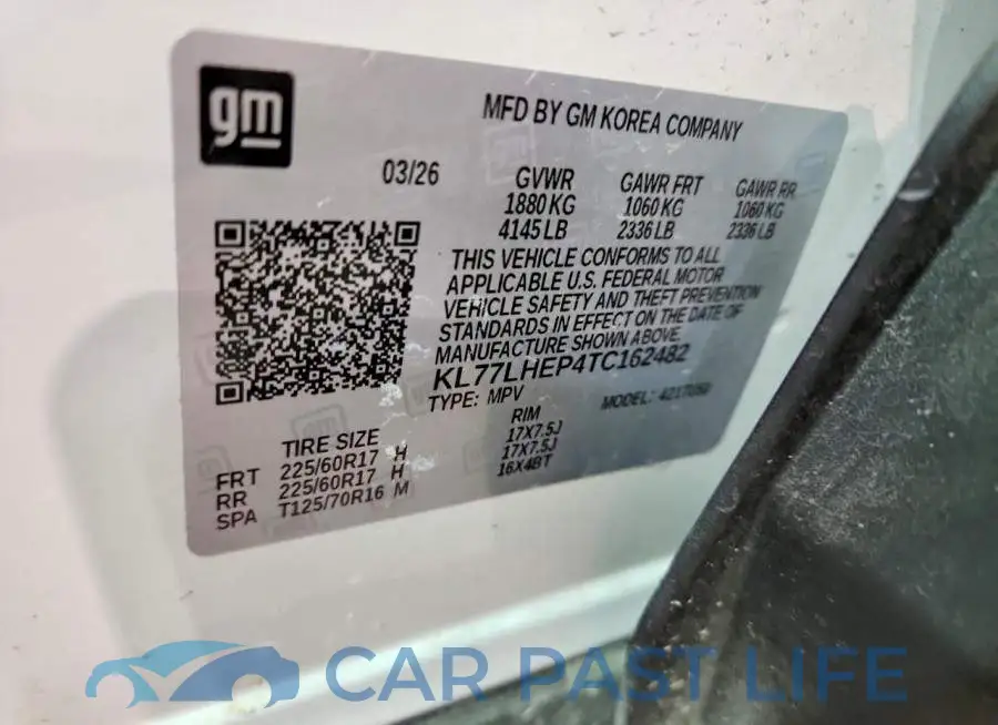KL77LHEP4TC162482# 13