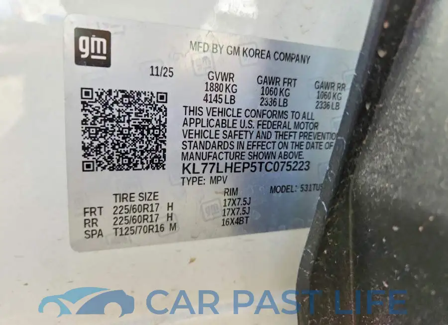 KL77LHEP5TC075223# 14