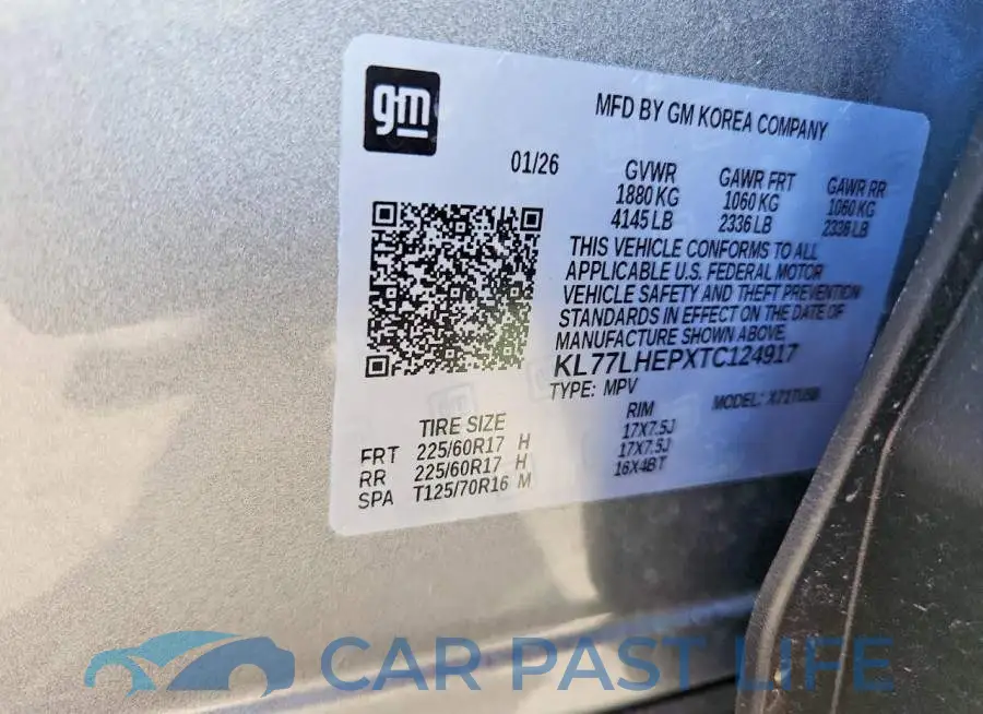 KL77LHEPXTC124917# 13