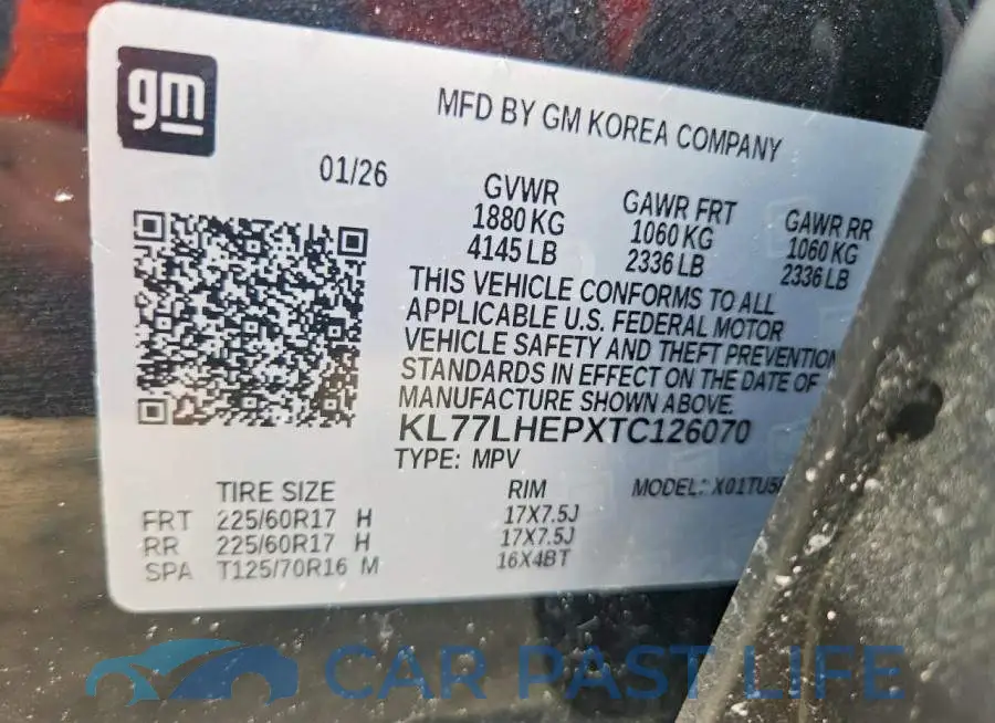 KL77LHEPXTC126070# 14
