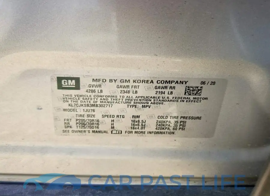KL7CJKSB3MB302717# 13