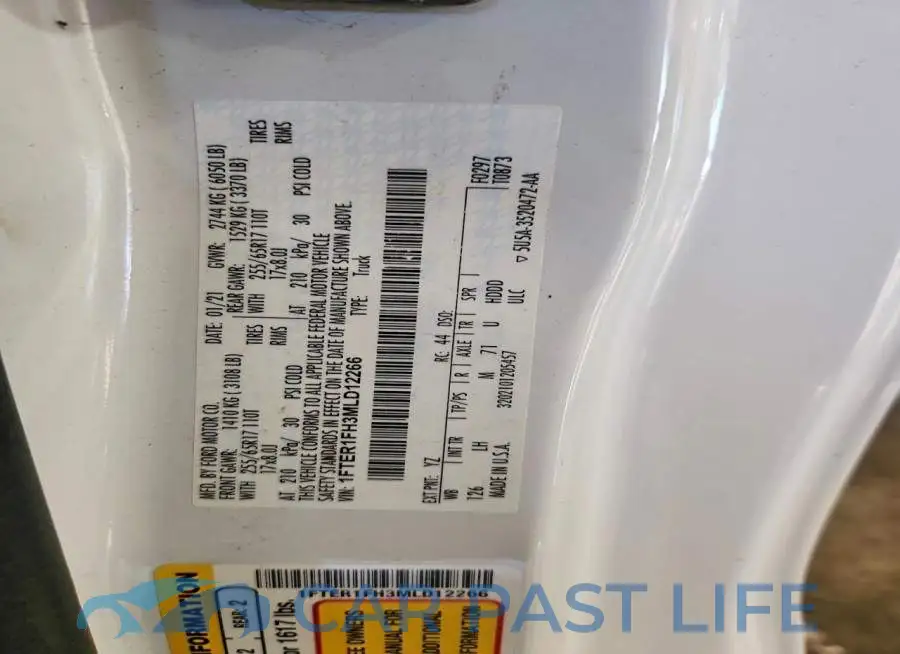 1FTER1FH3MLD12266# 12