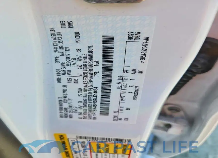 1FTER4BH6RLE14854# 13