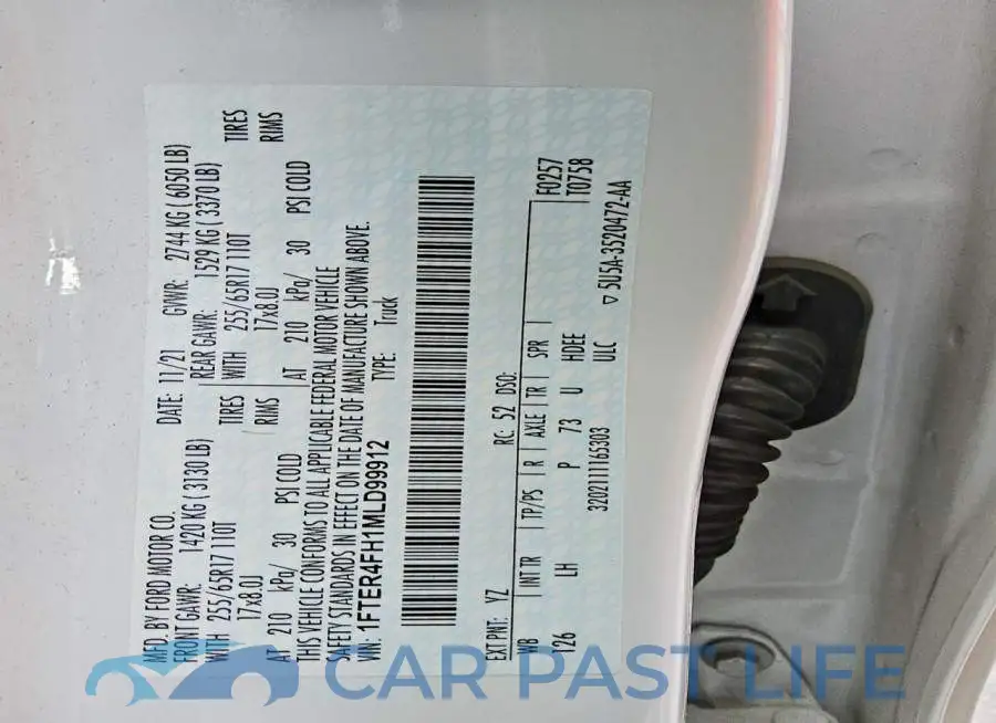 1FTER4FH1MLD99912# 12