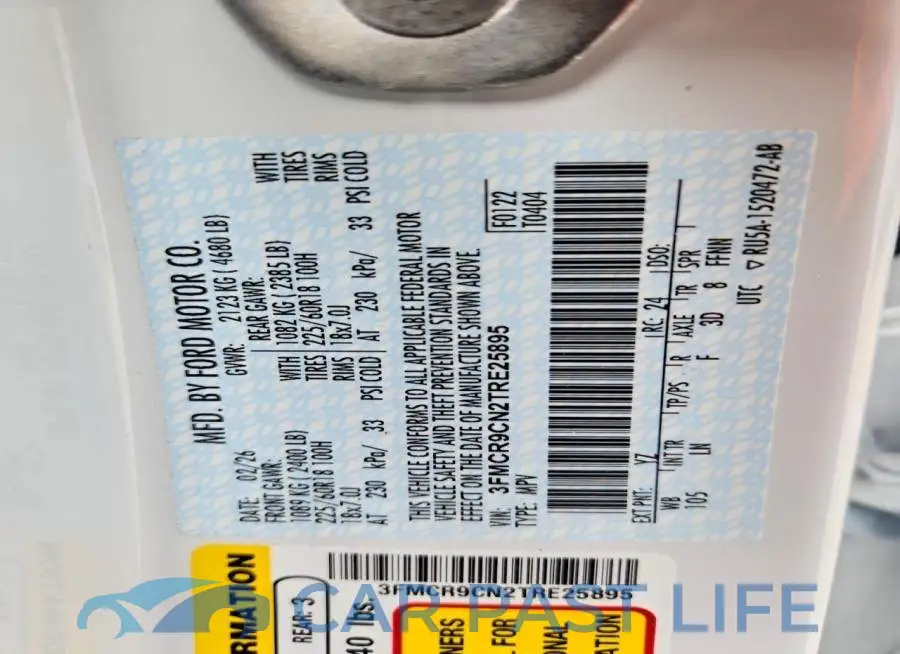 3FMCR9CN2TRE25895# 13
