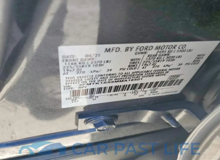 3FMTK1SS8MMA18501# 12