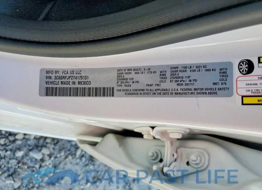 3C6SRFJP2T4175131# 13