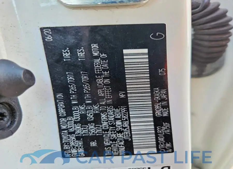 JTEBU5JR6L5822991# 13