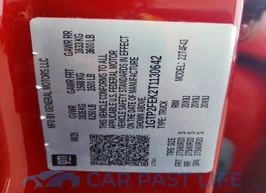 1GTP2FEK2T1130642# 13