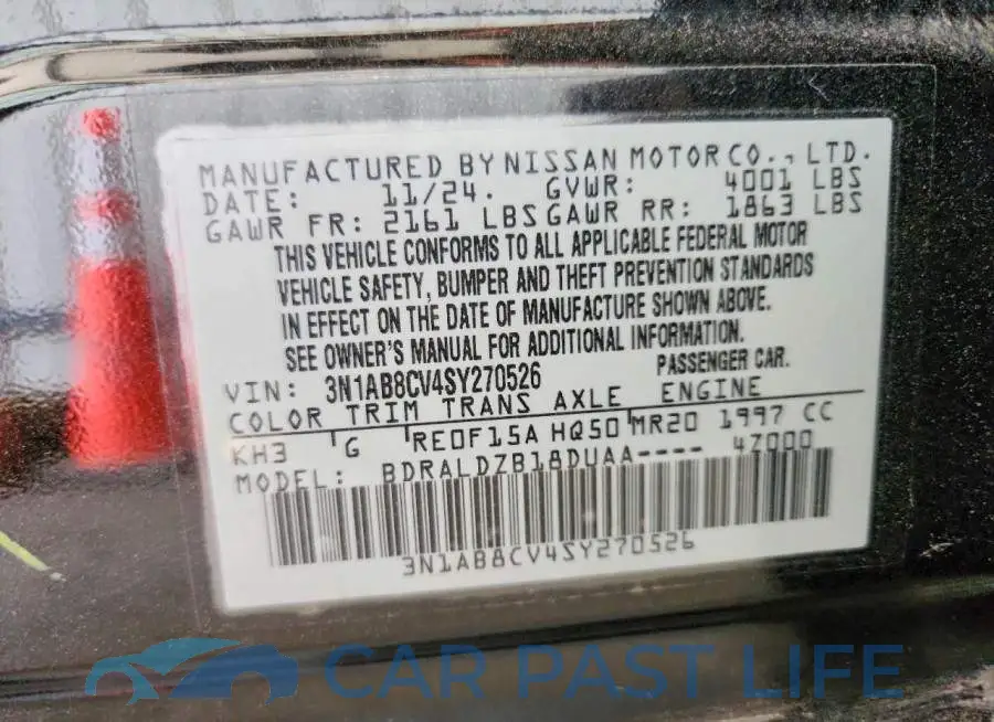 3N1AB8CV4SY270526# 12