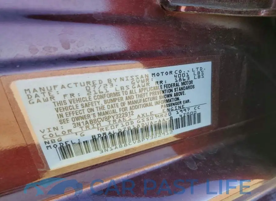3N1AB8CV8PY322912# 13