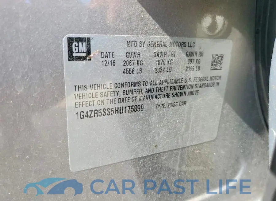 1G4ZR5SS5HU175899# 12