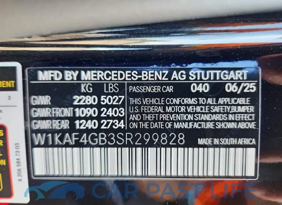 W1KAF4GB3SR299828# 12