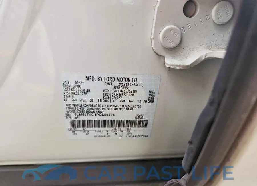 5LM5J7XC4PGL06575# 14