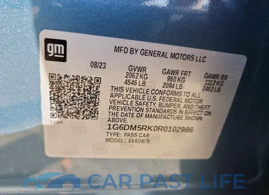 1G6DM5RK0R0102986# 12
