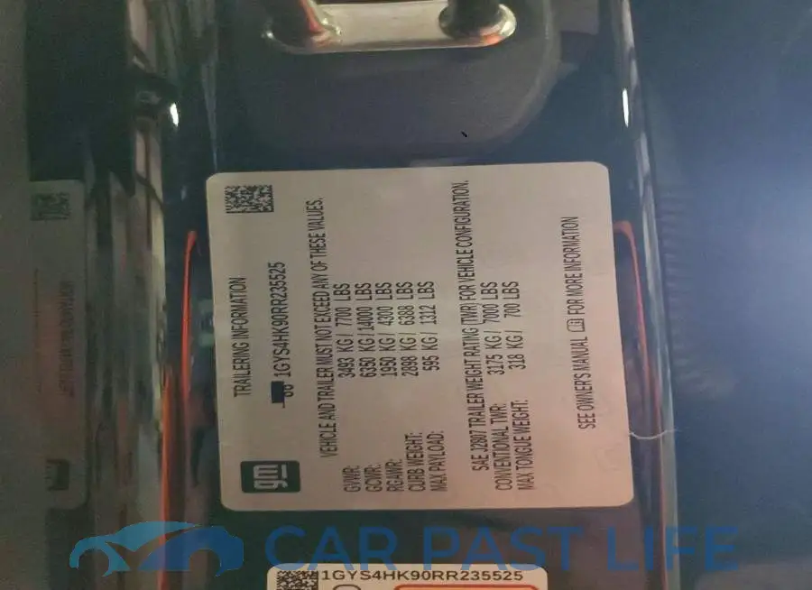 1GYS4HK90RR235525# 13