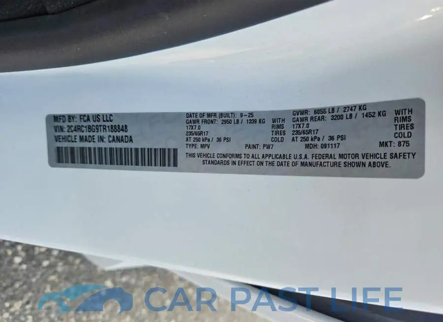 2C4RC1BG9TR188848# 13