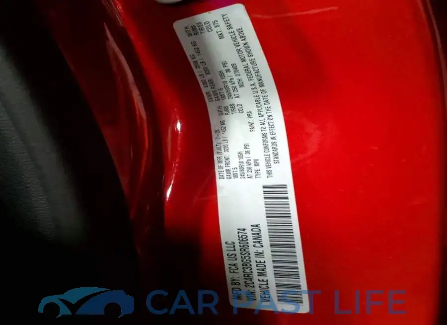 2C4RC3BG5SR606574# 13