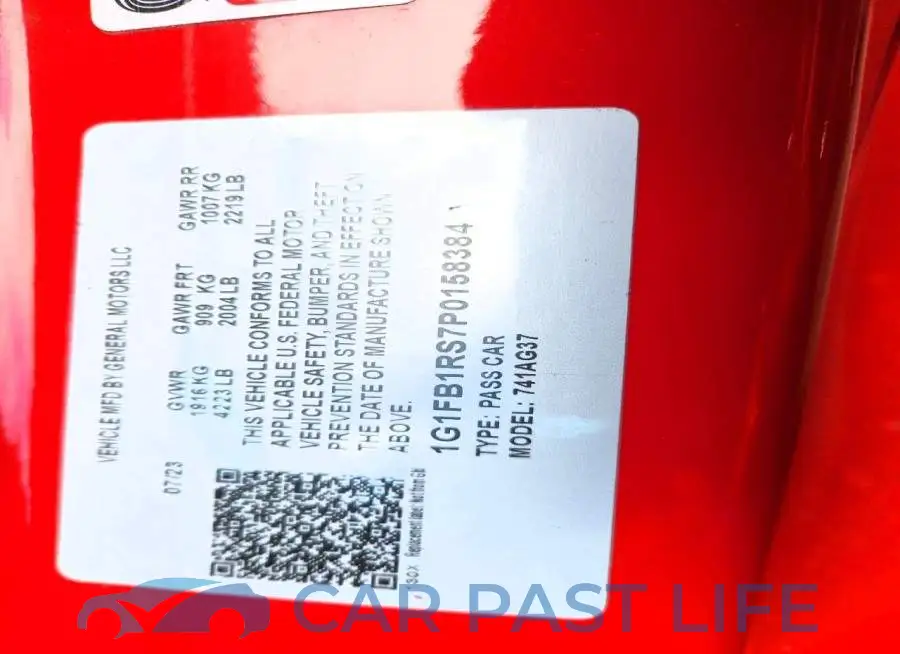 1G1FB1RS7P0158384# 13