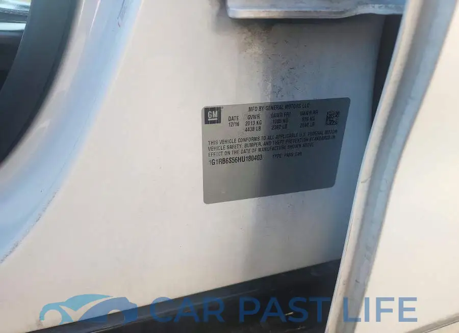 1G1RB6S56HU180403# 12