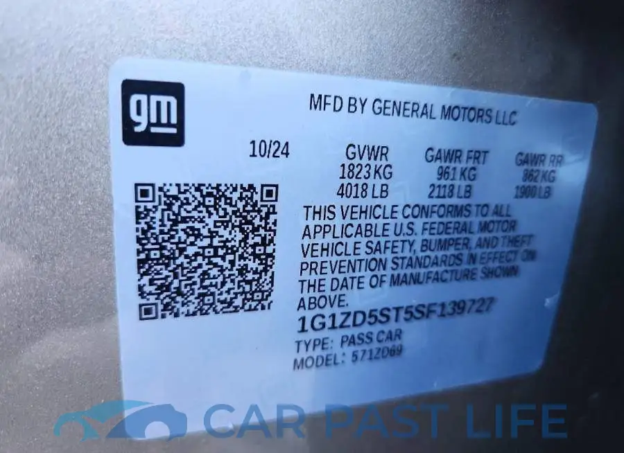 1G1ZD5ST5SF139727# 12