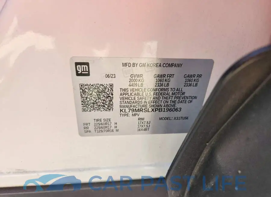KL79MRSLXPB196063# 13
