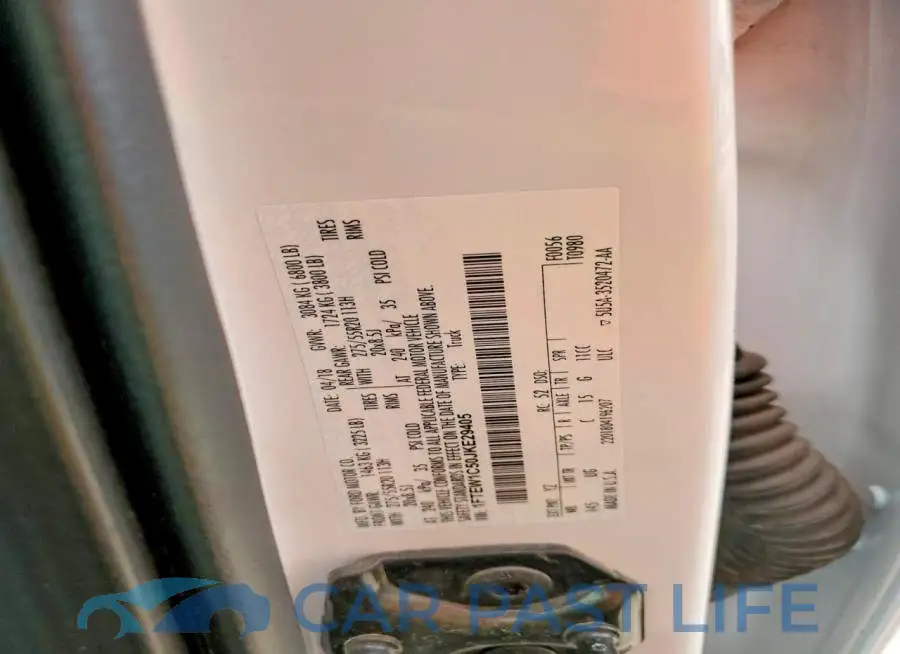 1FTEW1C50JKE29405# 12