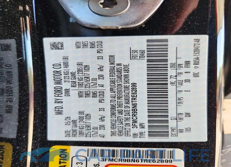 3FMCR9BN6TRE62899# 14