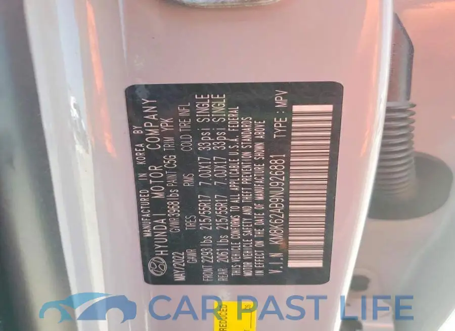 KM8K62AB9NU926881# 12