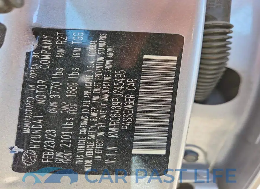 KMHRC8A39PU245495# 12