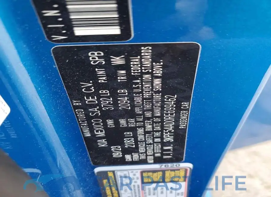 3KPF54AD0RE699462# 12
