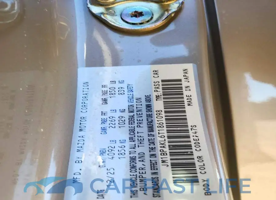 JM1BPAKL6T1861098# 14