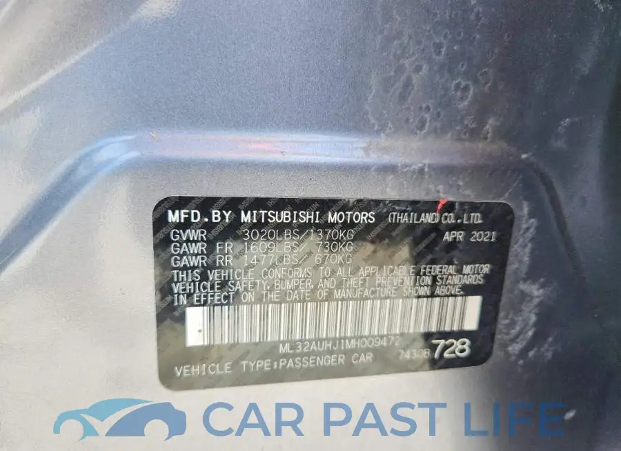 ML32AUHJ1MH009472# 12