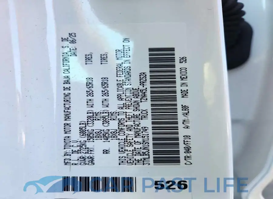 3TMLB5JN1SM151749# 12