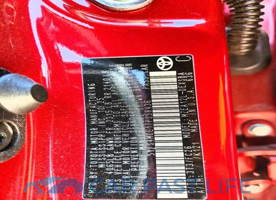 5YFS4MCE1TP258436# 12