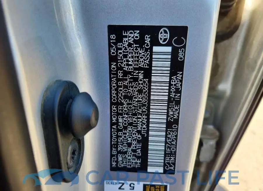 JTDKARFU9J3553654# 13