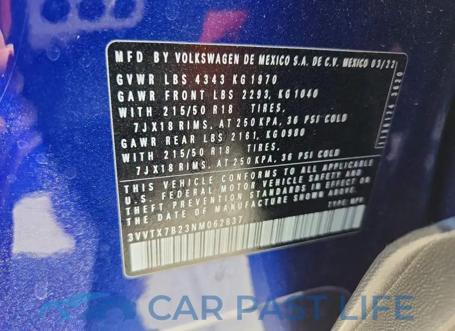 3VVTX7B23NM062837# 14