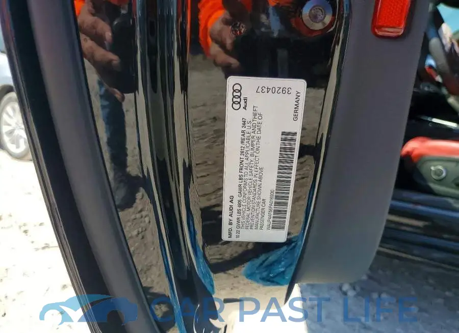 WAUP4AF56PA016930# 12