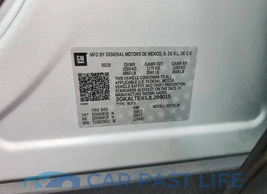 3GKALTEX5JL399015# 13