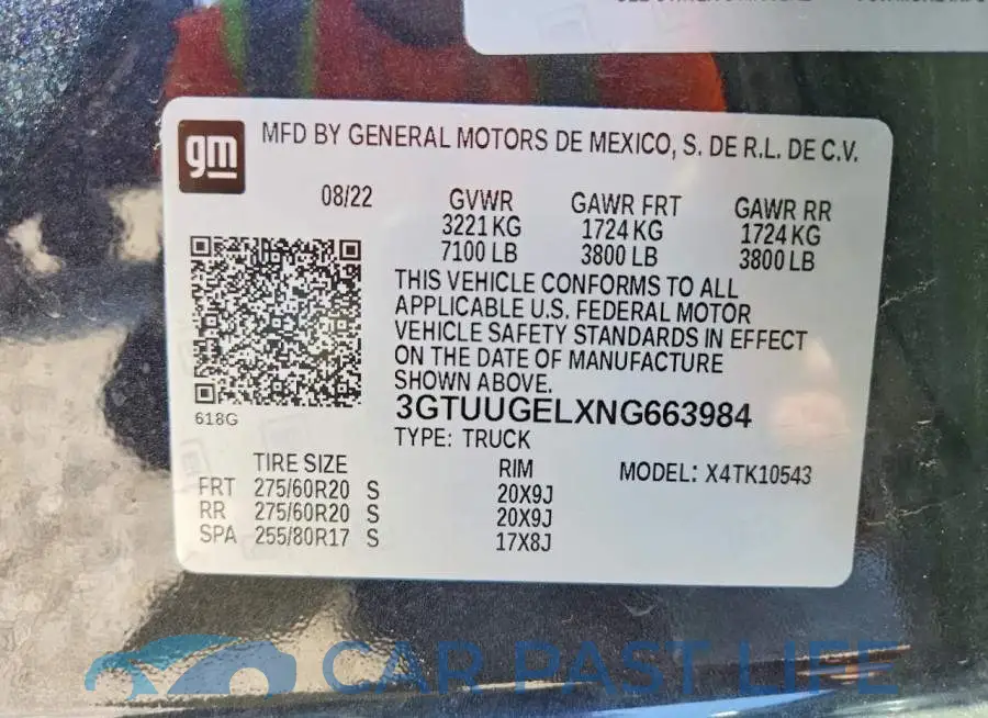 3GTUUGELXNG663984# 12