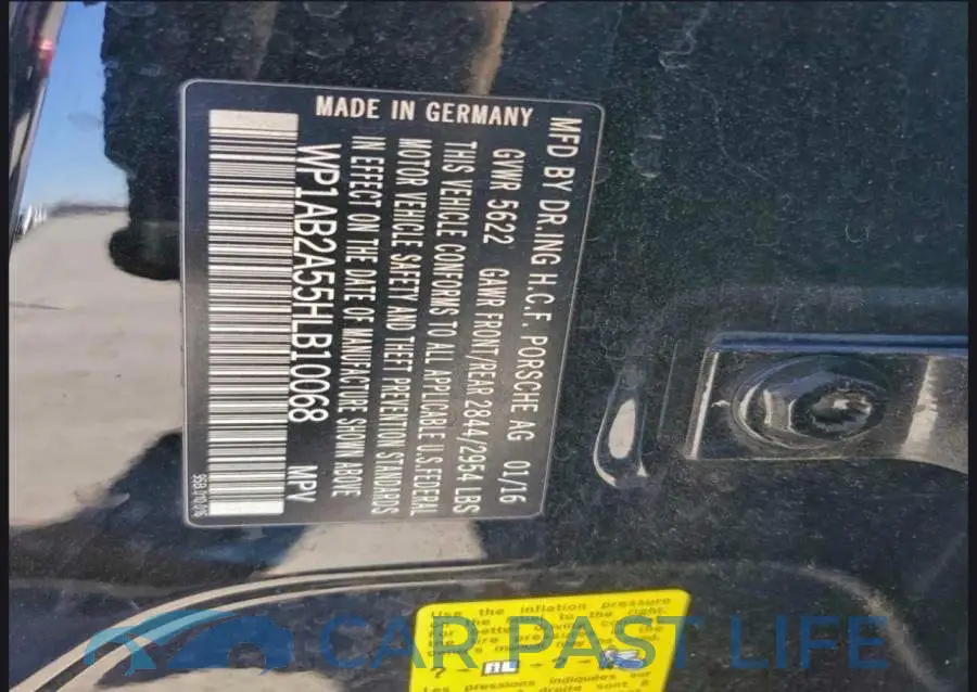 WP1AB2A55HLB10068# 10
