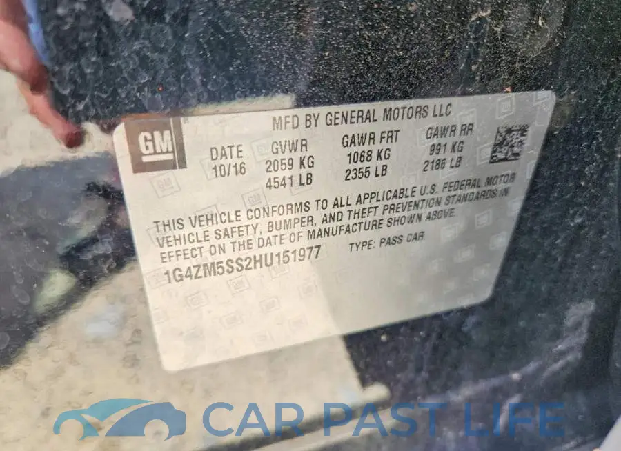 1G4ZM5SS2HU151977# 13