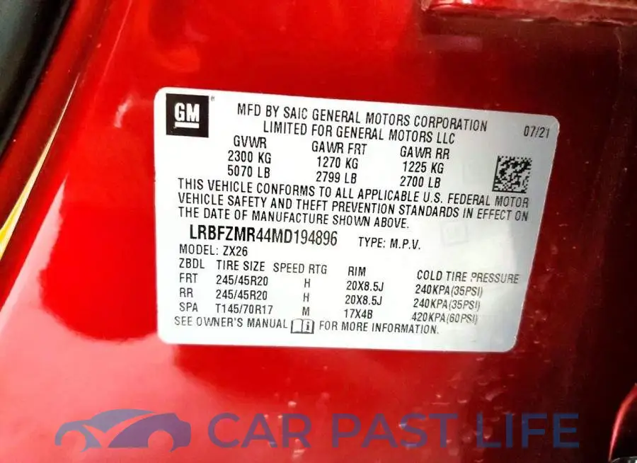 LRBFZMR44MD194896# 13