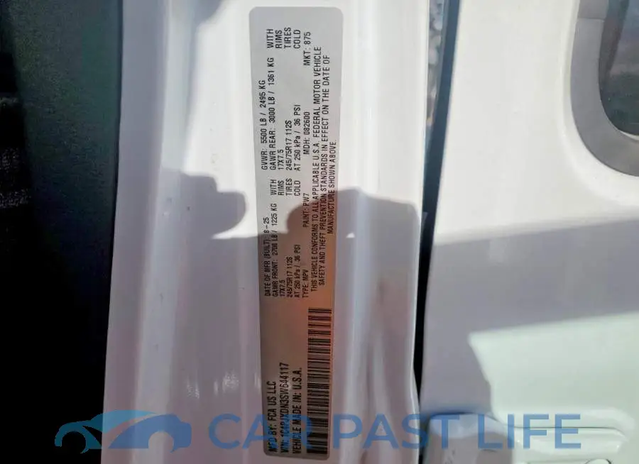 1C4PJXDN3SW644117# 14